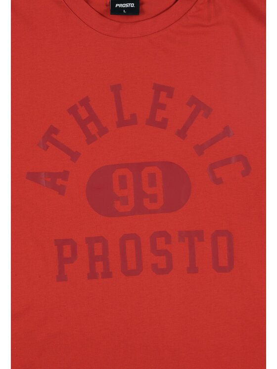 PROSTO. PROSTO. Koszula Athletic Czerwony Regular Fit