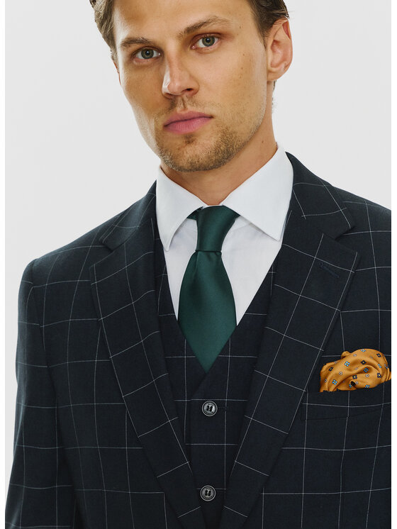 Pako Lorente Pako Lorente Marynarka P24SF-3G-001 Granatowy Slim Fit