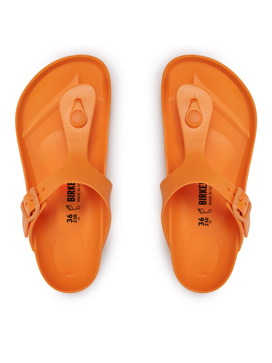 Birkenstock Birkenstock Žabky Gizeh 1025599 Oranžová