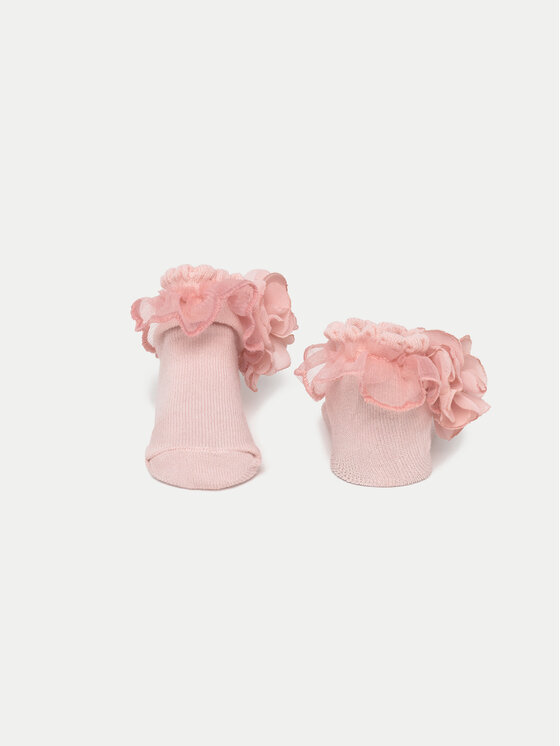 Mayoral Mayoral Komplett Set Haarband und Socken 9869 Rosa
