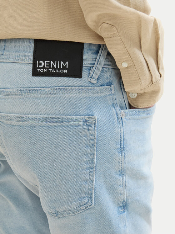 Tom Tailor Denim Tom Tailor Denim Szorty jeansowe 1040209 Niebieski Regular Fit
