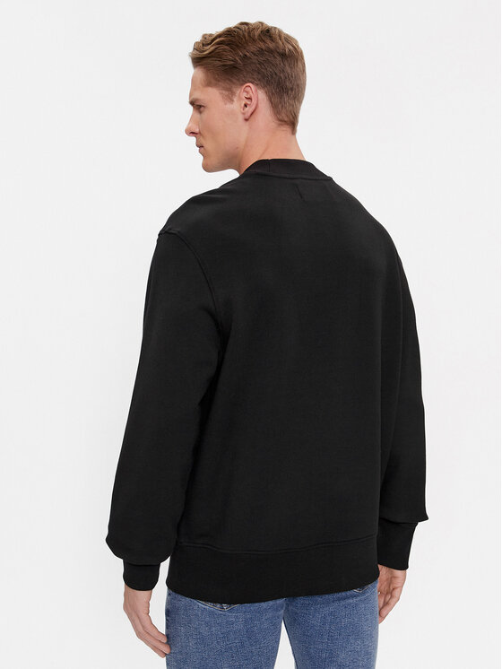 Calvin Klein Jeans Calvin Klein Jeans Felpa Institutional J30J324621 Nero Regular Fit