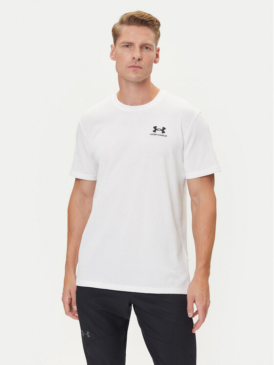 Under Armour Under Armour T-shirt Ua Logo Emb 1373997 Bijela Relaxed Fit