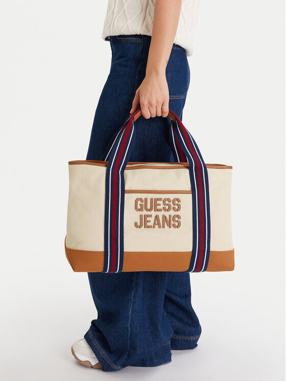 Guess Jeans Guess Jeans Pārnēsajamā soma M5BZ92 WL970 Écru