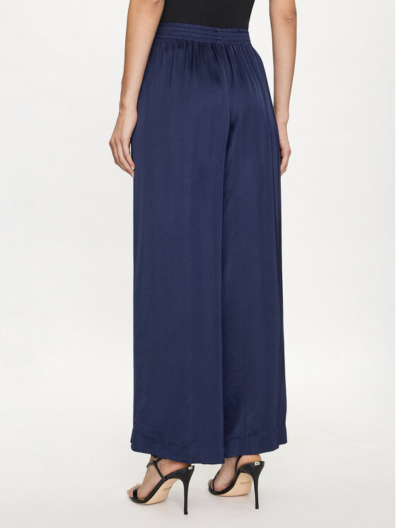 ViCOLO ViCOLO Auduma bikses TB0034 Tumši zils Relaxed Fit