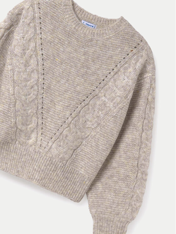 Mayoral Mayoral Pullover 7310 Beige Regular Fit