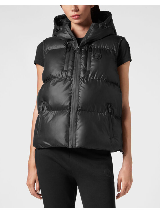 Plein Sport Plein Sport Bezrękawnik 269 Czarny Regular Fit