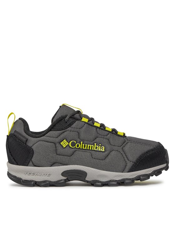 columbia chaussures de trekking youth firecampâ¢ sledder 3 wp 1862901 noir