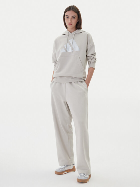 adidas adidas Sweatshirt Holiday Metallic Graphic JM4428 Beige Regular Fit