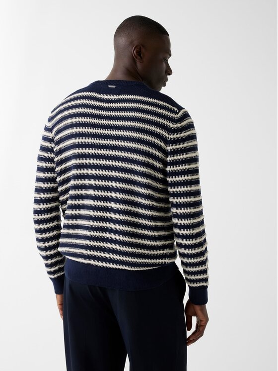 Guess Guess Sweter 180896 Niebieski Classic Fit
