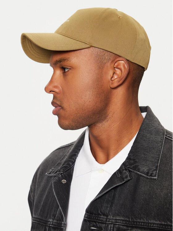 Calvin Klein Calvin Klein Kapa s šiltom Mono Logo Print Cap K50K512140 Rjava