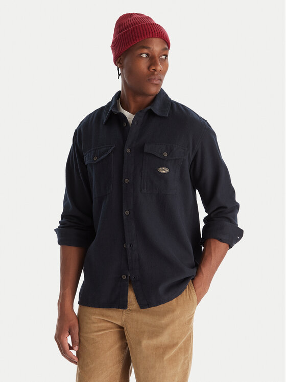 Billabong Billabong Košile Del Mar Flannel EBYWT03018 Tmavomodrá Regular Fit