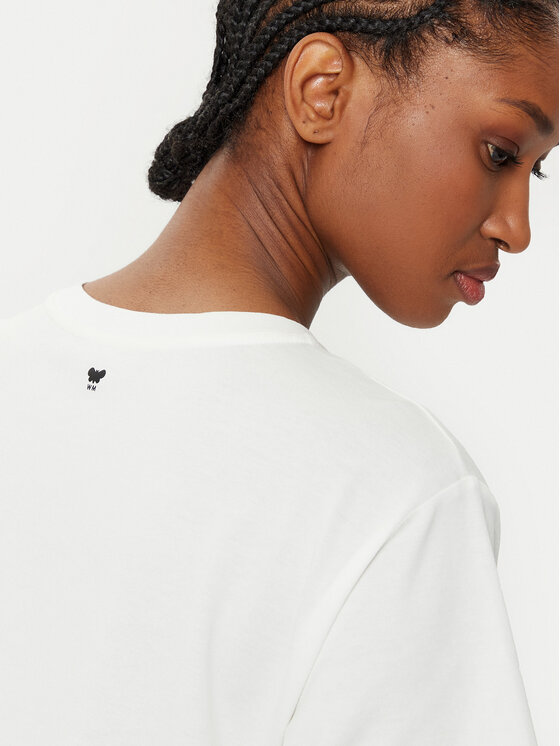 Weekend Max Mara Weekend Max Mara T-Shirt Cabina 2515971041 Λευκό Regular Fit