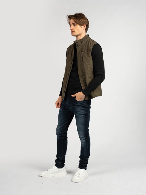 Geox Geox Gilet M0220E T2473 | Vincit Gilet Cachi Regular Fit