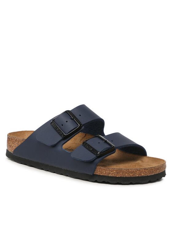 Birkenstock Birkenstock Pantoletten Arizona Birko-Flor 051753 Dunkelblau