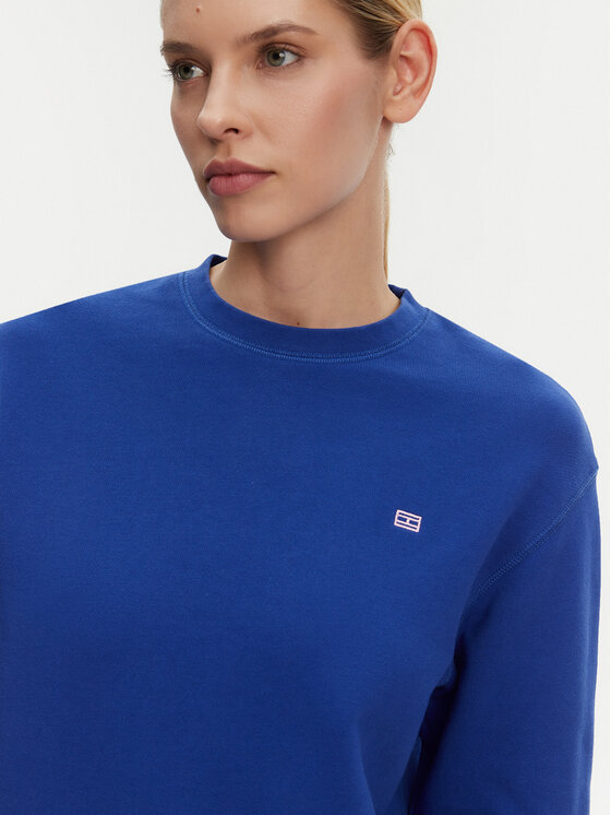 Tommy Hilfiger Tommy Hilfiger Μπλούζα WW0WW45980 Μπλε Regular Fit