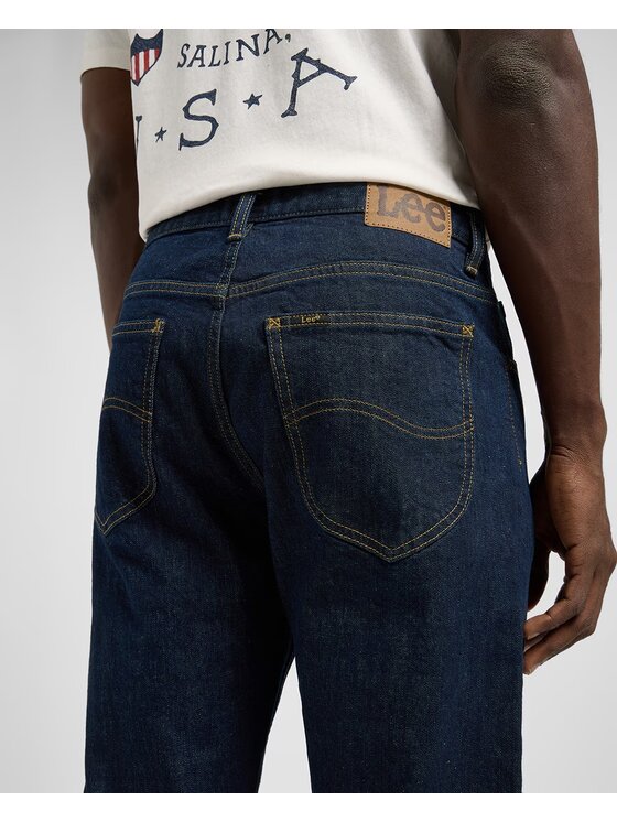 Lee Lee Jeansy WEST Niebieski Regular Fit