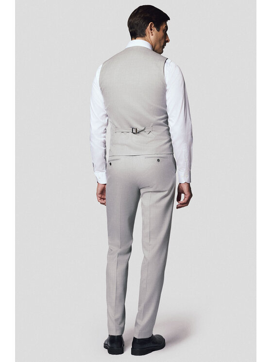 Lancerto Lancerto Kamizelka Genova KA073125000001 Szary Slim Fit
