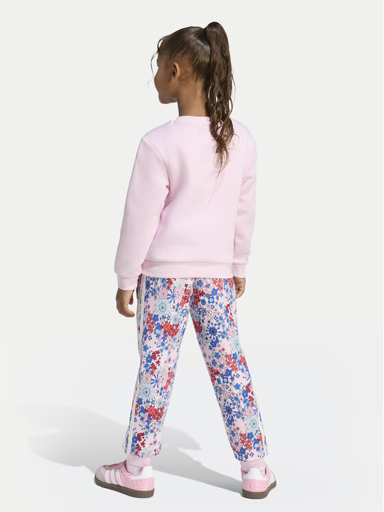 adidas adidas Tepláková souprava Liberty London KD1750 Růžová Regular Fit