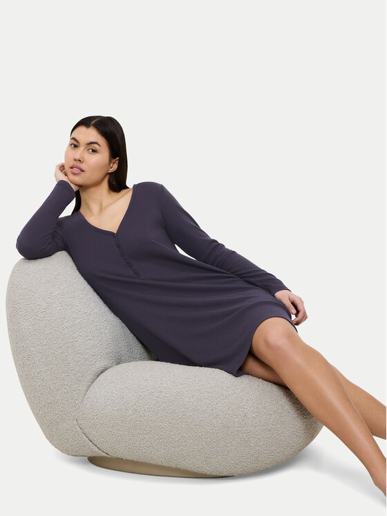 Triumph Triumph Cămașă de noapte Mix&Match 10225032 Bleumarin Regular Fit
