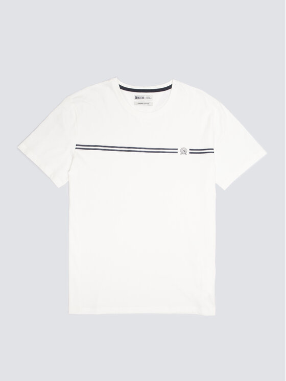 BIG STAR BIG STAR T-Shirt MISSER Biały Oversize