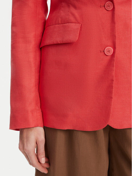 United Colors Of Benetton United Colors Of Benetton Marynarka 25BVDW036 Czerwony Regular Fit