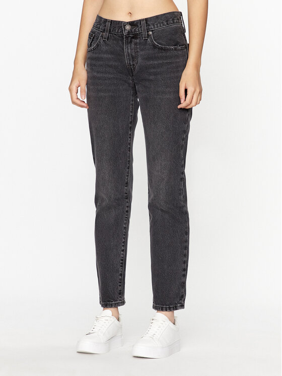 Levi's® Džinsi Middy A4690-0000 Melns Straight Fit