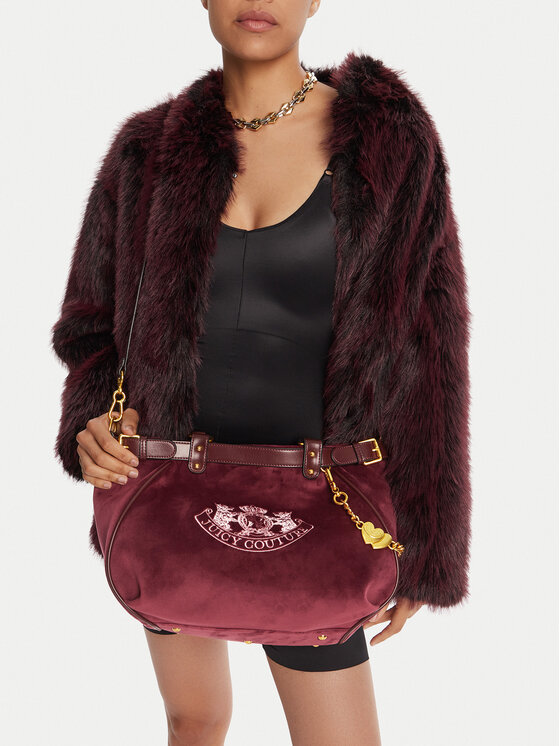 Juicy Couture Torebka CEO-BIJXT8987WZC Bordowy