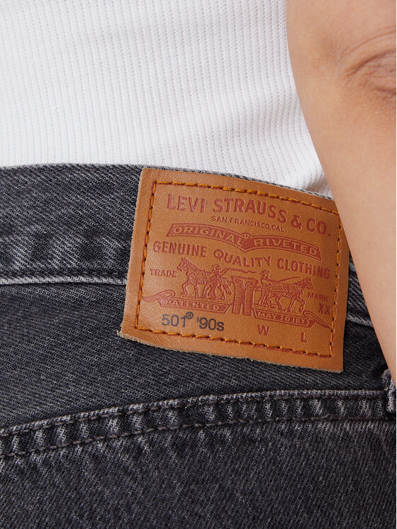 Levi's® Levi's® Jeansy 501® ’90 A1959-0092 Czarny Straight Fit