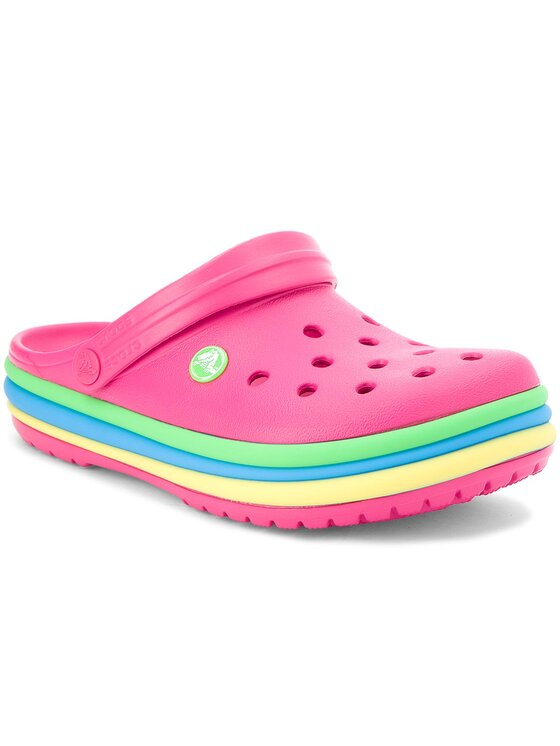Crocs crocband rainbow band clog 2025