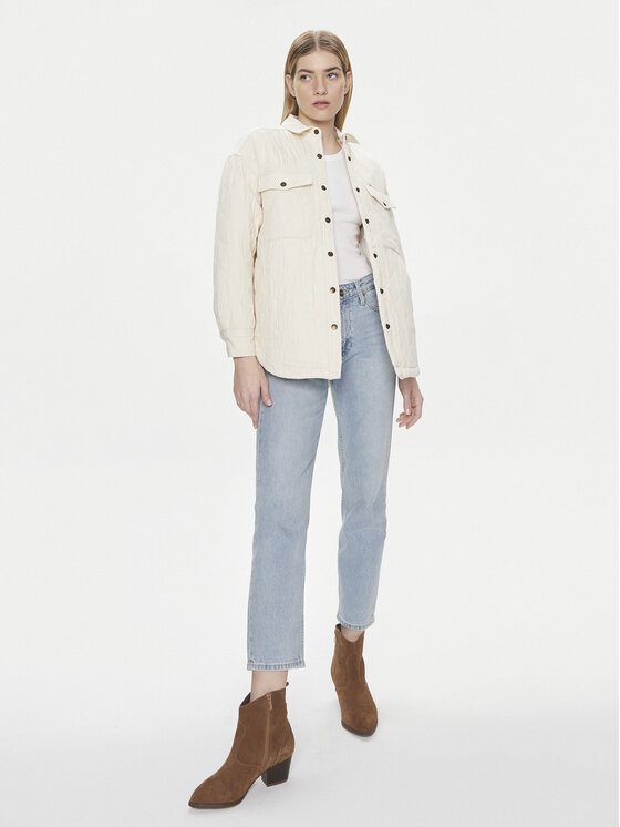 Lee Lee Jeans hlače Carol 112348942 Modra Straight Fit