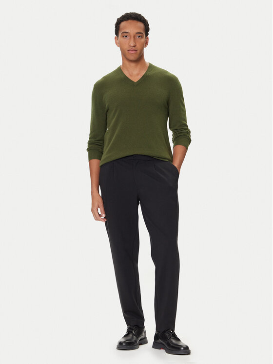 United Colors Of Benetton United Colors Of Benetton Pulover 1002U4407 Zelena Regular Fit