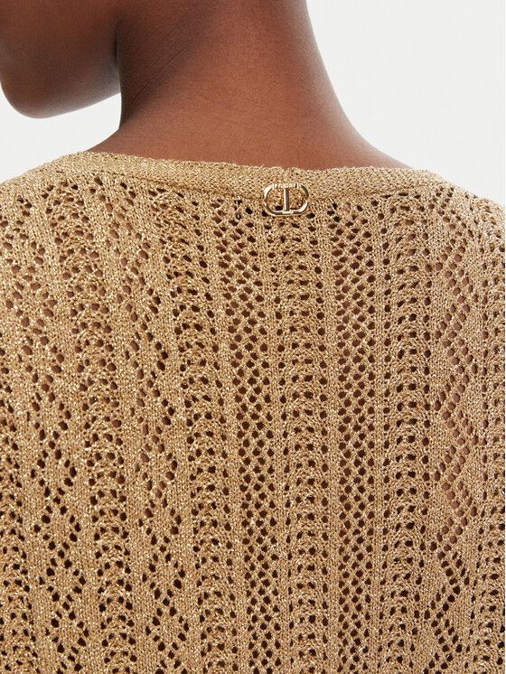 TWINSET TWINSET Светр 251TT3194 Бежевий Slim Fit