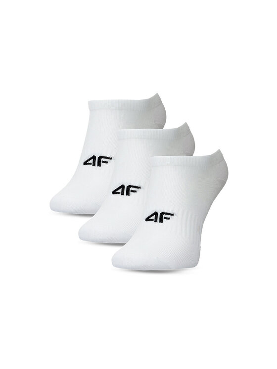 4F 4F Skarpety krótkie MIDSHOP ACCESSORIES Biały