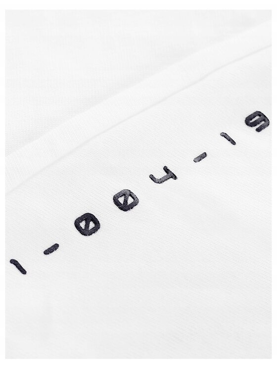 4F 4F T-Shirt TTSHM298 Biały Comfortable Fit