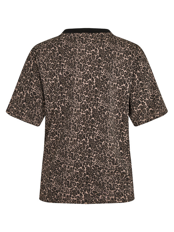 Reebok Reebok T-Shirt Elizieta RK25710CCW Brązowy Regular Fit