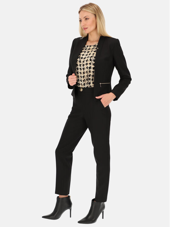 L’AF L’AF Marynarka Gazel Czarny Slim Fit