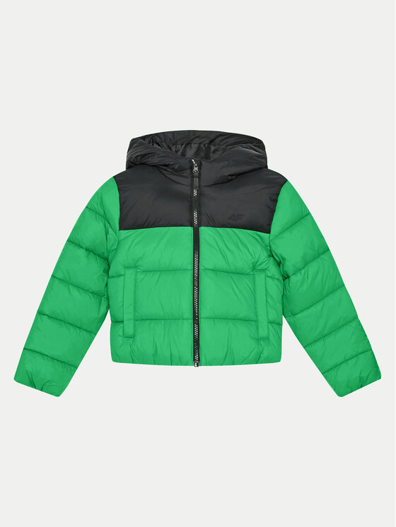 4F Giubbotto invernale 4FJWAW24TDJAM462 Verde Regular Fit, taglia : 122