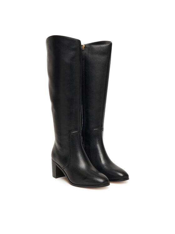 LAUREN RALPH LAUREN LAUREN RALPH LAUREN Kozaki Charly Bo Tal 802967813001 Czarny
