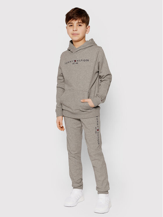 Tommy Hilfiger Tommy Hilfiger Trenerka Essential KB0KB06707 D Siva Regular Fit