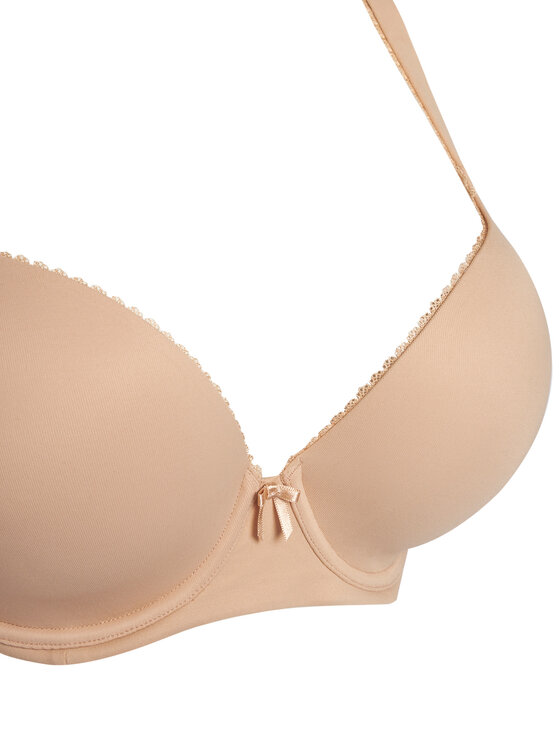 Triumph Triumph Biustonosz z fiszbiną Perfectly Soft 10131358 Beżowy