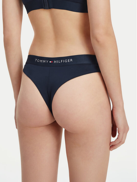 Tommy Hilfiger Tommy Hilfiger Donji dio kupaćeg kostima UW0UW06364 Tamnoplava