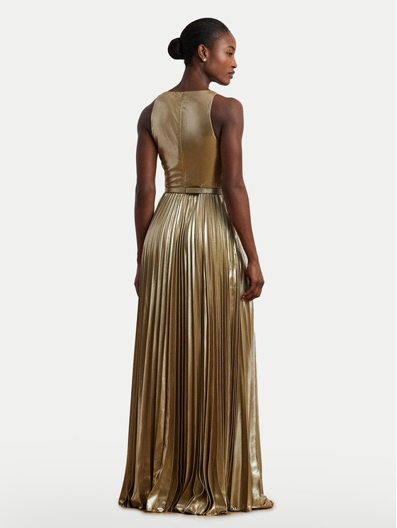 LAUREN RALPH LAUREN LAUREN RALPH LAUREN Официална рокля 253963634001 Златист Slim Fit