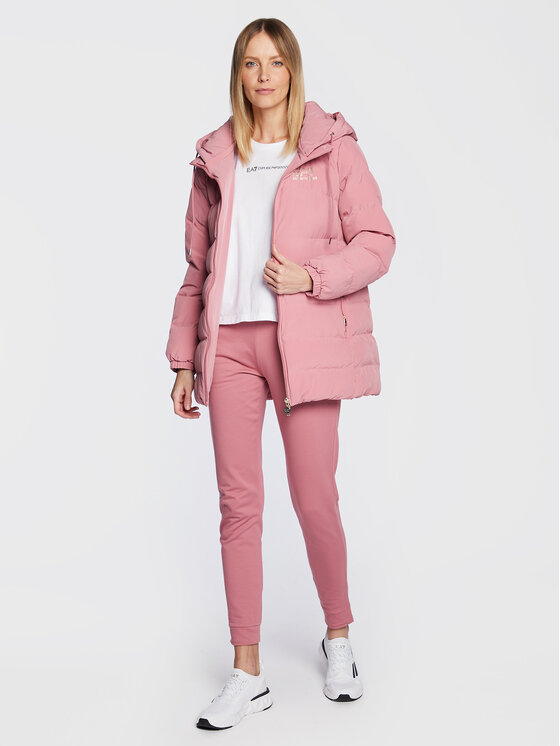 EA7 Emporio Armani EA7 Emporio Armani Zimska jakna 6LTK09 TN5VZ 0438 Ružičasta Regular Fit