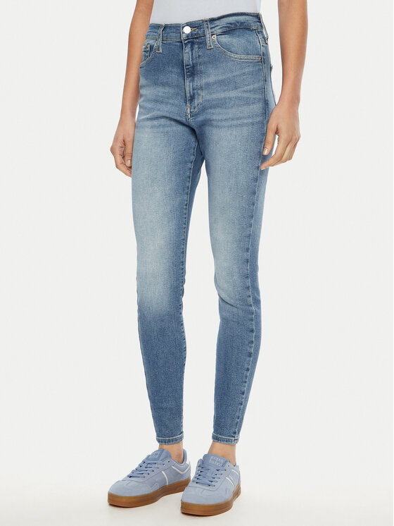 Tommy Jeans Tommy Jeans Jeansy Sylvia DW0DW20223 Modrá Skinny Fit