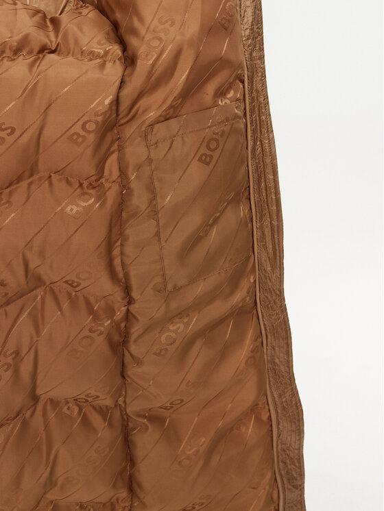BOSS BOSS Зимно яке Pamaxi3 50524624 Бежов Regular Fit