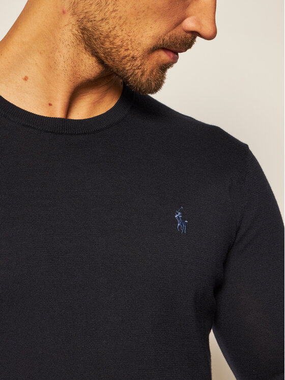 Polo Ralph Lauren Polo Ralph Lauren Pullover Ls Sf Cn Pp 710684957001 Dunkelblau Slim Fit