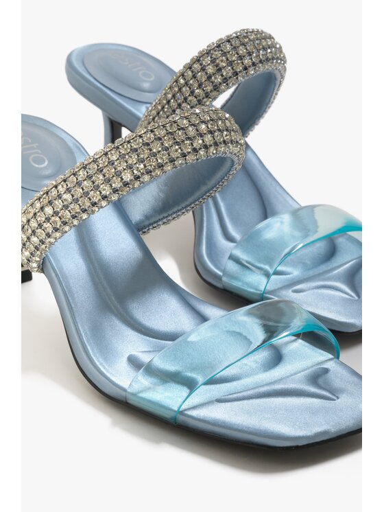 Estro Estro Παντόφλες ER00113384 Γαλάζιο