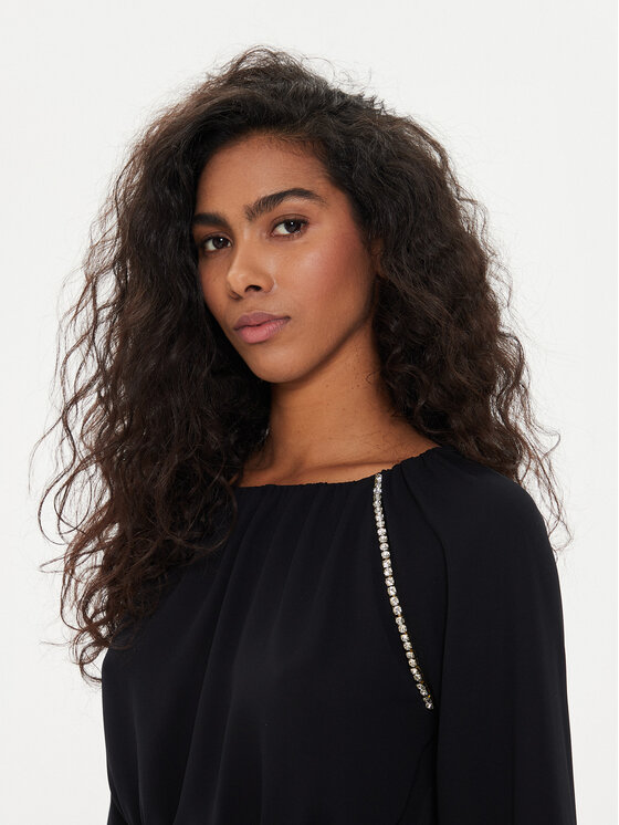 Liu Jo Liu Jo Palaidinė CA4409 TS055 Juoda Regular Fit