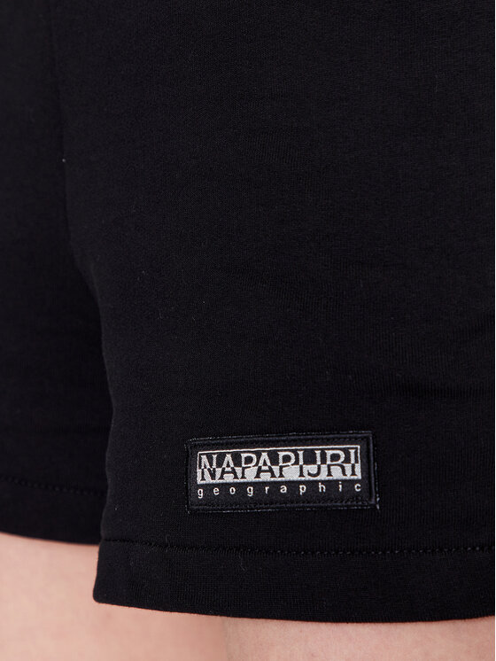 Napapijri Napapijri Pantaloncini sportivi N-Morgex NP0A4GXI Nero Regular Fit